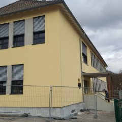 Die energetische Sanierung der Grundschule Seibersbach.